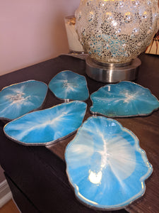 Geode Resin Coasters